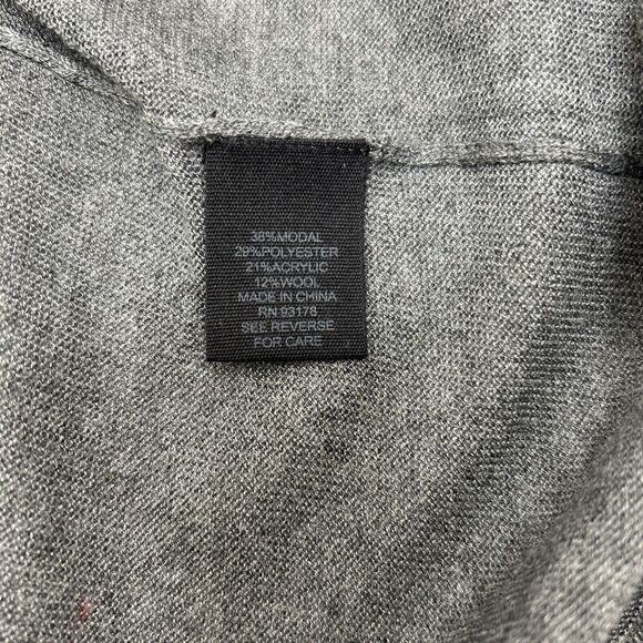 Truth by Republic Polo Shirt Men's Small (XL) Gray Wool Blend READ DESCRIPTION* - Picture 5 of 9